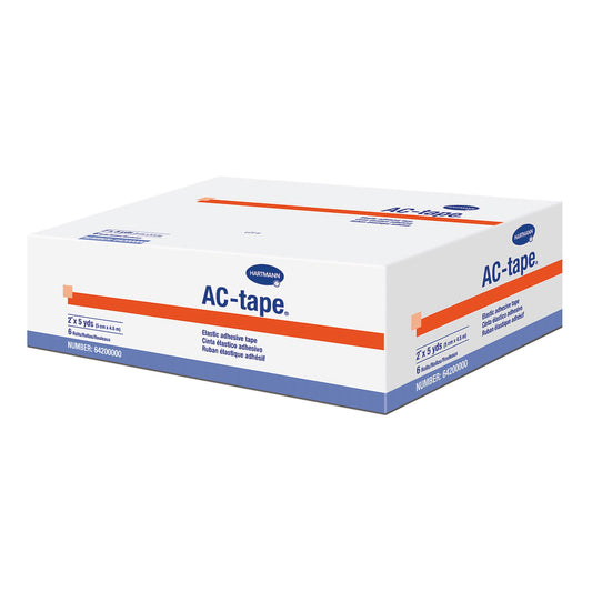 Athletic Tape AC-tape® Tan 2 Inch X 5 Yard Cotton NonSterile