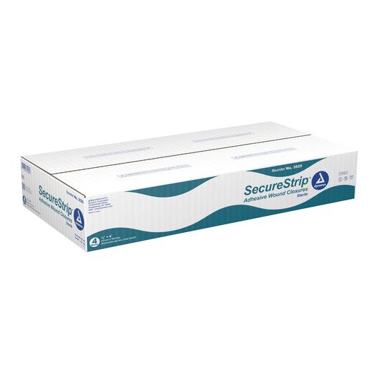 Skin Closure Strip Secure Strip™ 1/2 X 4 Inch Nonwoven Material Flexible Strip White