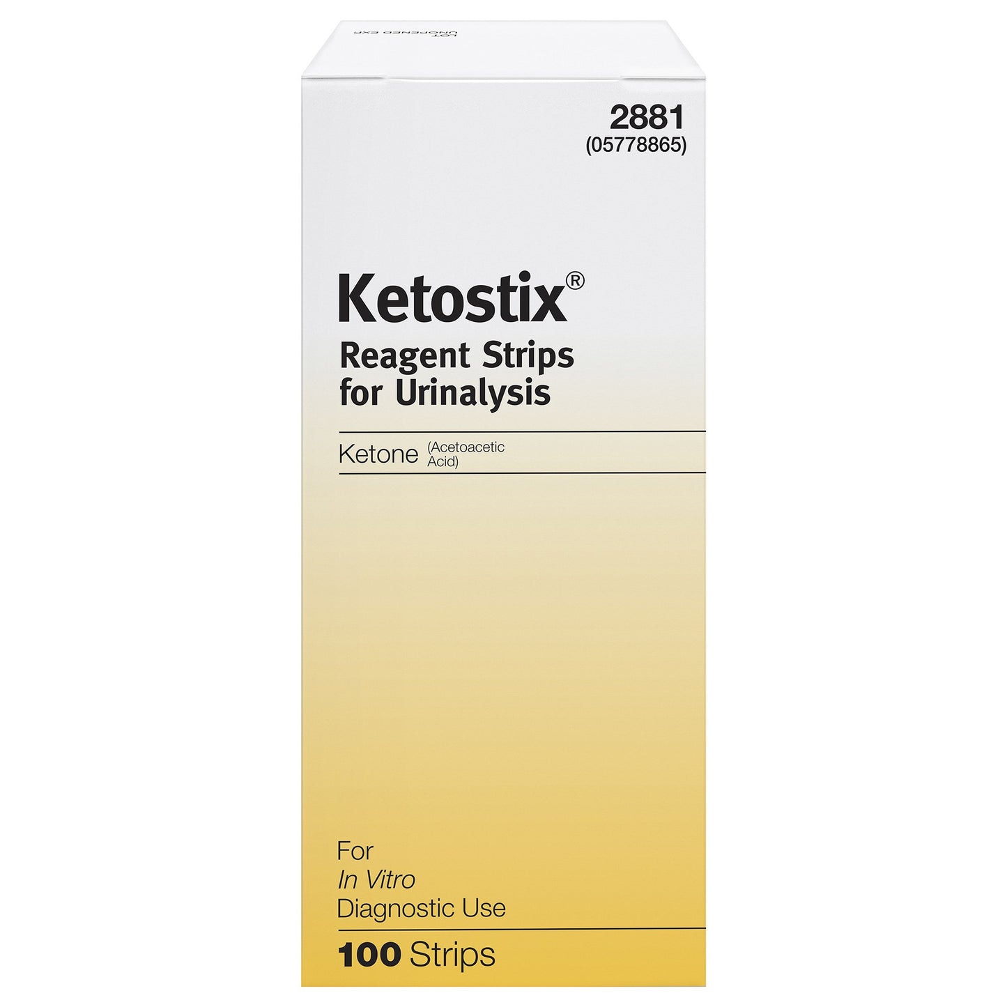 Urinalysis Reagent Ketostix® Ketone For Urinalysis
