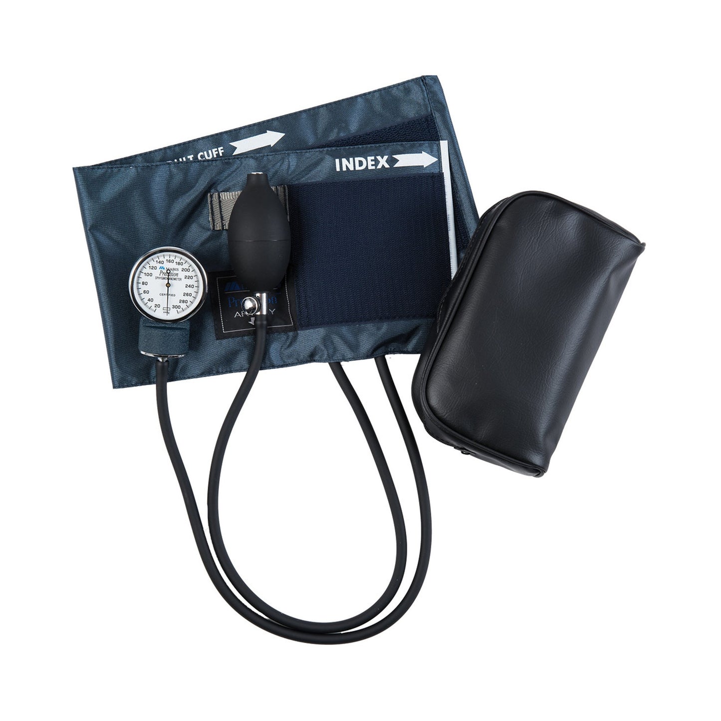 Aneroid Sphygmomanometer Unit MABIS®Precision Adult Cuff Nylon Cuff 28 - 42 cm Pocket Aneroid