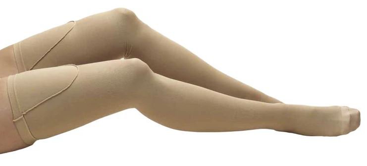 Anti-embolism Stocking Truform® Thigh High X-Large Beige Closed Toe