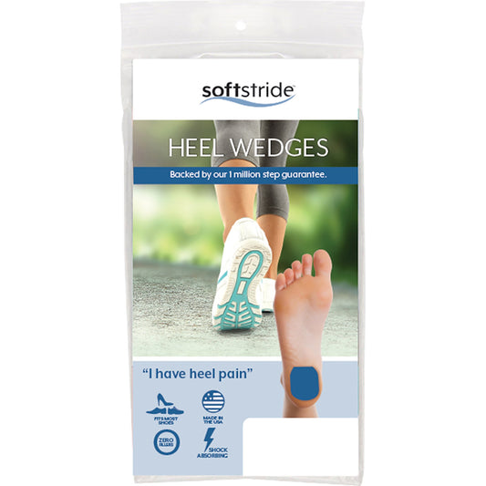 Heel Wedge Soft Stride™ Medium Without Closure Male 6-1/2 to 10-1/2 / Female 7-1/2 to 11-1/2 Foot
