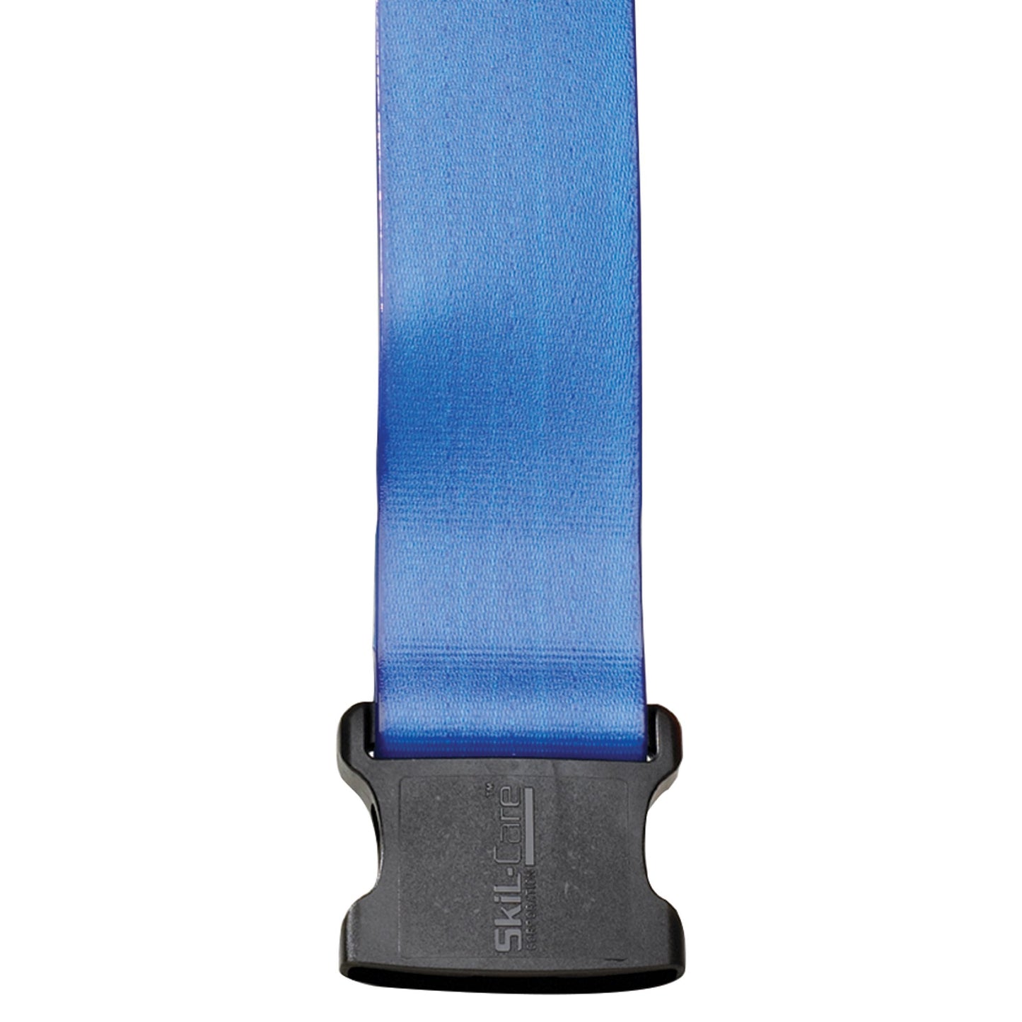 Gait Belt SkiL-Care™ PathoShield 72 Inch Length Blue Plastic Coated Webbing