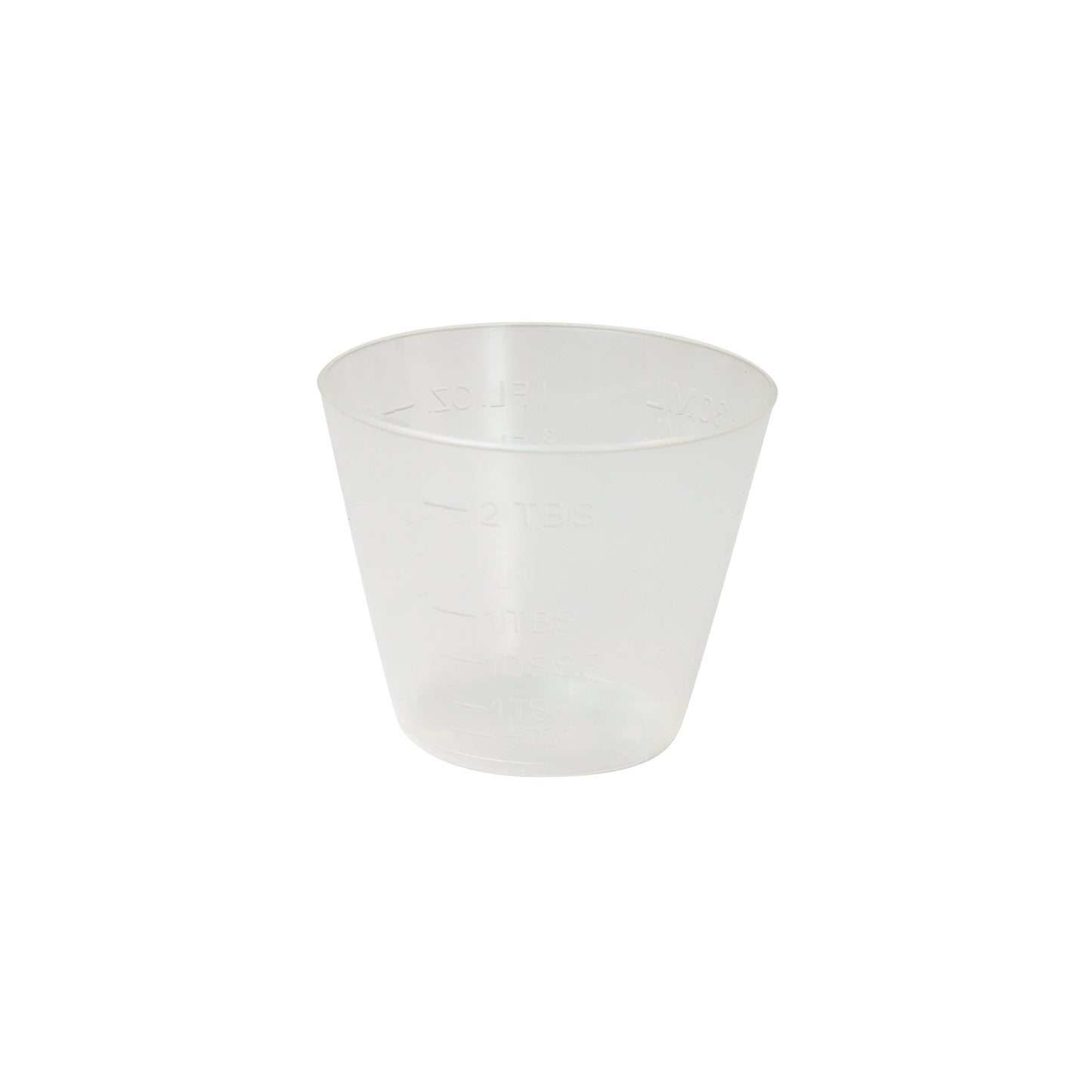 Medicine Cup Dynarex® 1 oz. Clear Plastic Disposable NonSterile
