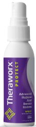 Rinse-Free Skin Cleanser with Silver Theraworx® Protect Advanced Hygiene and Barrier System Liquid 1.7 oz. Pump Bottle Lavender Scent