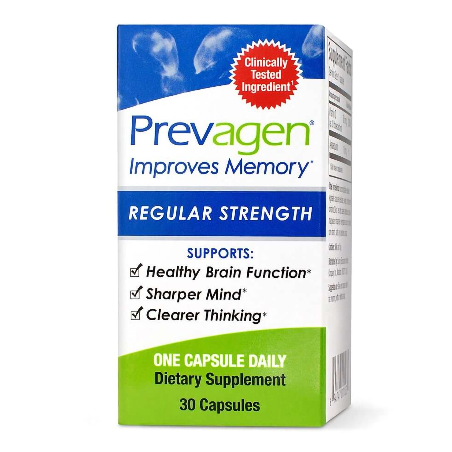 Brain Health Supplement Prevagen® Vitamin D / Apoaequorin 50 mcg - 10 mg Strength Capsule 30 per Bottle