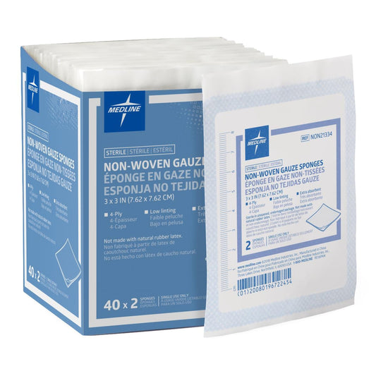 Nonwoven Sponge Avant Gauze® 3 X 3 Inch 4-Ply Sterile 2 per Pack