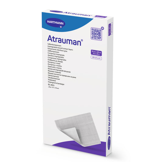 Impregnated Contact Layer Dressing Atrauman® 4 X 8 Inch Sterile