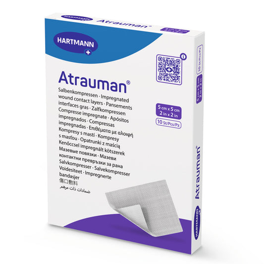 Impregnated Contact Layer Dressing Atrauman® 2 X 2 Inch Sterile