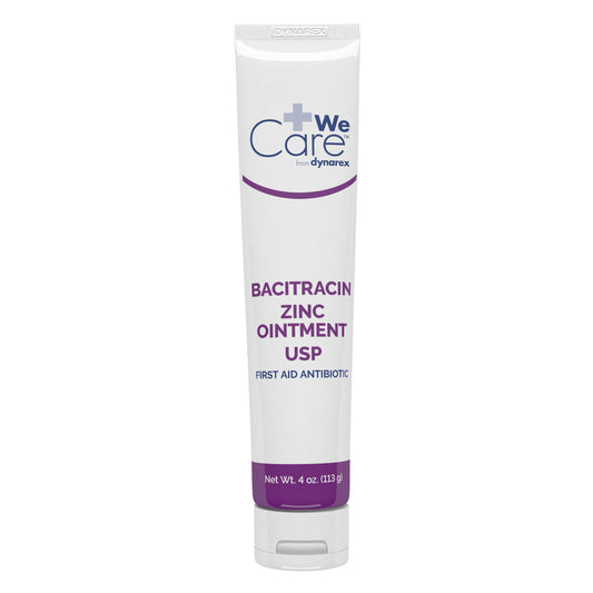 First Aid Antibiotic Bacitracin Zinc WeCare™ Ointment 4 oz. Tube