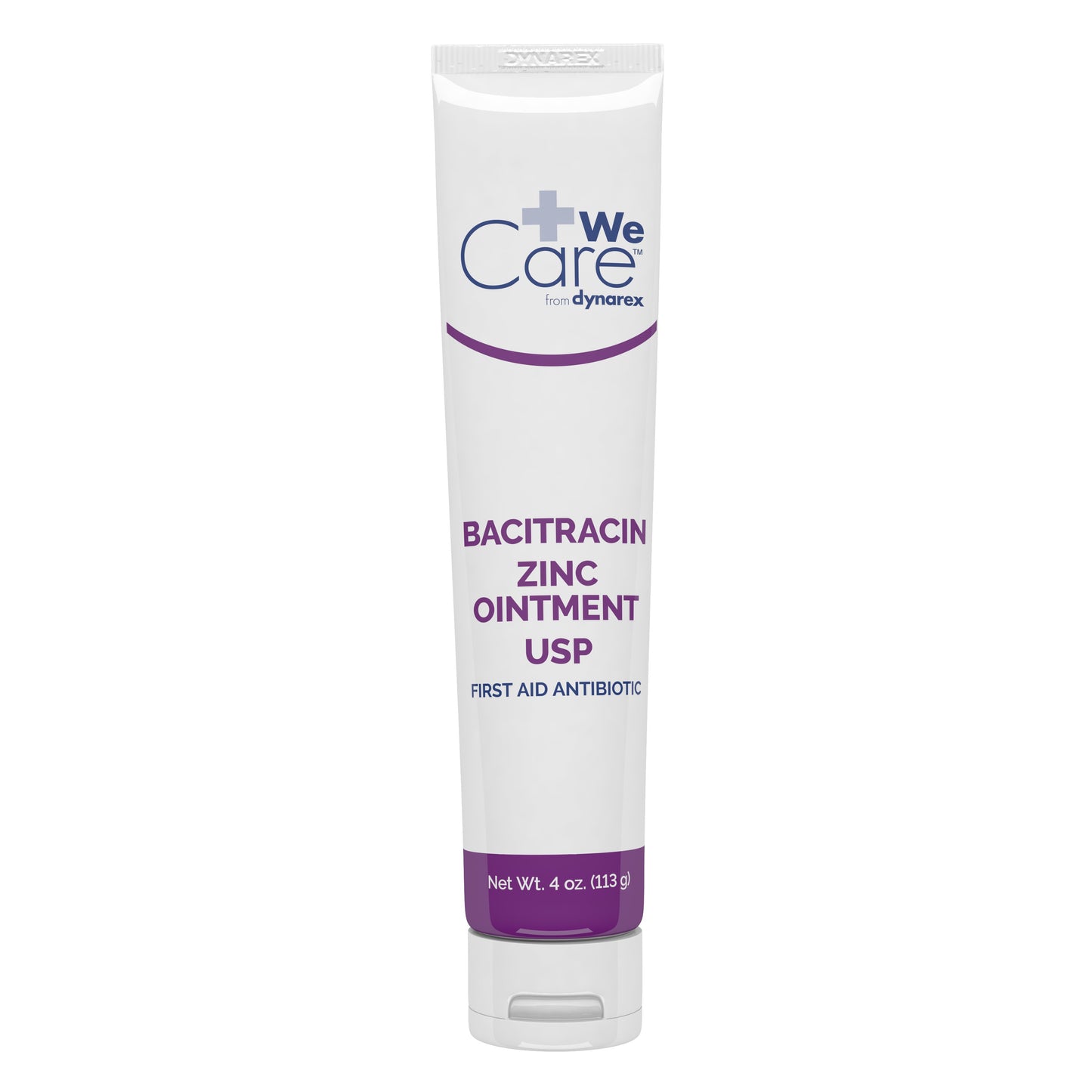First Aid Antibiotic Bacitracin Zinc WeCare™ Ointment 4 oz. Tube