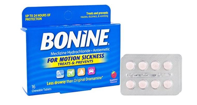 Nausea Relief Bonine® 25 mg Strength Chewable Tablet 16 per Box