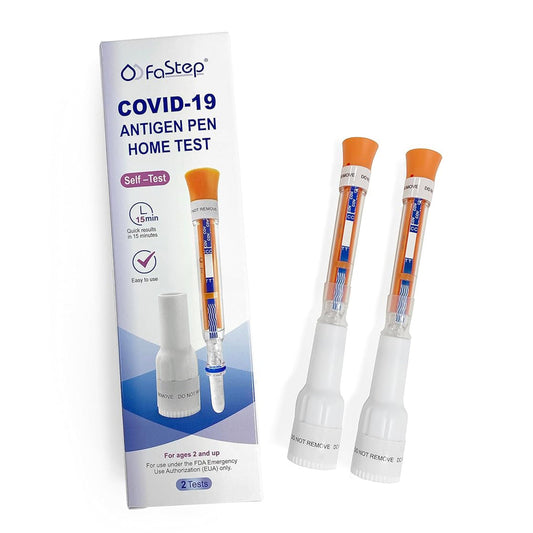 Respiratory Test Kit FaStep® COVID-19 Antigen Pen Test 1 Test per Kit (144 Kits per Case)