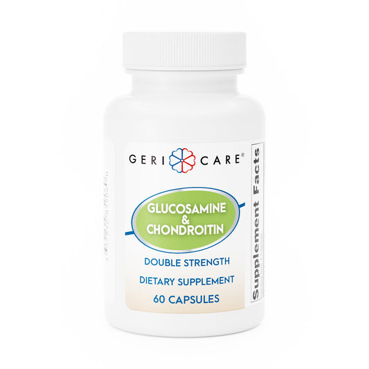 Joint Health Supplement Geri-Care® Glucosamine / Chondroitin 500 mg - 400 mg Strength Capsule 60 per Box